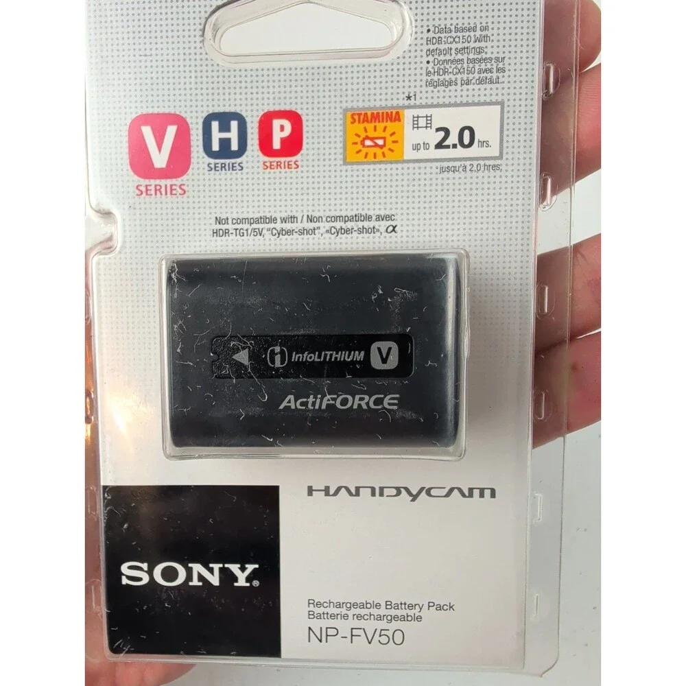 Sony NP-FV50A Rechargeable Battery Pack for Handycam V Series Genuine